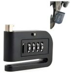 Candado Freno De Disco Con Clave Para Moto O Bicicleta Inox