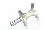 Fresa Madera Moldura Marcos 1/4*r9.5 Toma 1/4 Carburo Tungte - Imagen 4