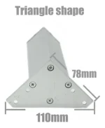 Patas Mueble Sillón Cama Sofá 40unidades 10cm Esquinera - Imagen 2