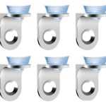 Soporte Repisa Mueble Ventosa Vidrio Sobrepuesto 10psc