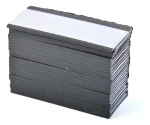 25 Etiqueta Magnética Soporte Credencial 3,5x100cm+50 Papel