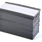 25 Etiqueta Magnética Soporte Credencial 3,5x100cm+50 Papel