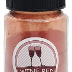 Pigmento Polvo Rojo Vino Para Resina 20ml Efecto Marmol