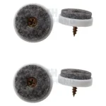 Patas Patín Mueble Sillón Silas Cama Sofá 20un Anti-rayas - Imagen 2