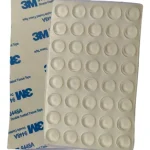 40 Topes Goma Autoadhesivo Silicona 12x5mm Puertas Mueble