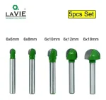 Fresa Madera Redonda Toma 6 Set 5pcs - Imagen 2