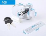 Cerradura Puerta Vidrio Mueble De 3 A 8mm Vidrio A Mueble Rd - Imagen 5