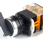 Interruptor 2 Posiciones Selector 22mm 1 Nc + 1 No 10a