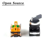 Interruptor 2 Posiciones Selector 22mm 1 Nc + 1 No 10a - Imagen 2