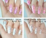 Set 12 Escamas Flake Holográficas Uñas Ojos Cuerpo - Imagen 2