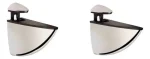 Soporte Repisa Para Vidrio O Madera 3 A 20mm 2u Tucano