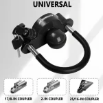 Candado Tipo Bola De Acoplamiento Para Remolque Seguridad - Imagen 4