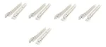 Corredera Riel Blanco 30 Cm, Sbp, Self-closing, 5par