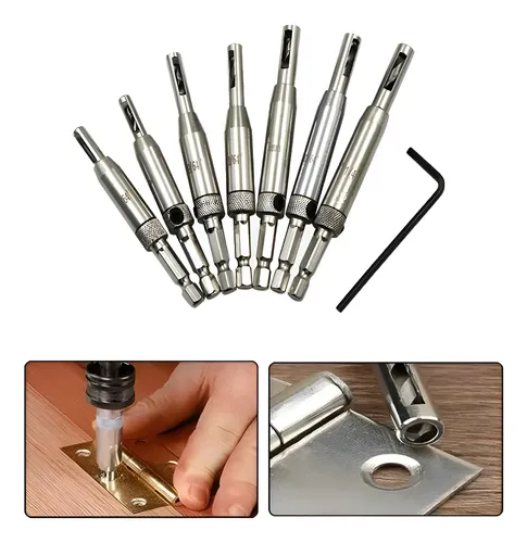 D_790897-MLC91444834931_092025-O.webp Broca Autocentrante Centro Bisagras Rieles 7pcs+alen - Imagen 1