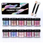 Pigmento Polvo Para Uñas Chameleon Flakes 10pcs