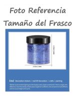 Escamas En Hoja Rojo Papel Resina Epóxica Flake Uñas - Imagen 2