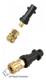Conector Para Karcher Con Acople Rápido Para Maguera U Otros - Imagen 3