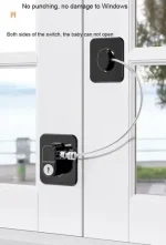 Cerradura Autoadhesiva Congelador Muebles Electrodomesticos - Imagen 8