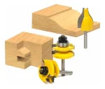 Fresa Madera Puertas Marcos Paneles Vástago 1/4 Mod.l