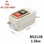 Interruptor Pulsador Monofásico Trifásico 220v -500v 1500w - Imagen 4