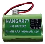 Paquete De Baterías Aaa Ni-mh De 3,6 V Y 1000 Mah