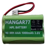 Paquete De Baterías Aaa Ni-mh De 3,6 V Y 1000 Mah