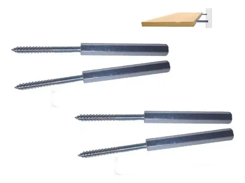 D_800664-MLC71835854031_092023-O.webp Soporte Oculto Repisa Flotante 7cm 4 Piezas Acero Galb. - Imagen 1