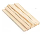 Madera De Balsa Palitos 150 X 6 X 6 Mm 10un Cuadrado - Imagen 2