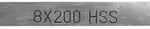Acero Para Torno Hss Duresa Hrc 66 69 Med. 8*8*200mm Largo