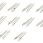 Corredera Riel Blanco 50 Cm, Sbp, Self-closing, 10 Pares