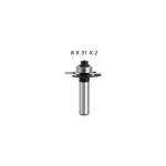Fresa Madera T Toma 8mm X 31x2 - Imagen 2