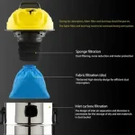Karcher Filtro Mas Bolsa Wd Nt Mv1 Wd1 Wd2 Wd3 2uni - Imagen 4
