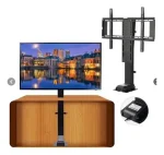 Soporte De Tv Motorizado Elevador Con Control - Imagen 10