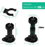 Pata Regulable Mueble Cocina 40 Pcs De 10-12cm Para Zócalo - Imagen 2