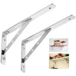 Soporte Escuadra Repisa Colgador 24.5cm 2p 1par Inox