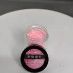 Glitter Rosa Claro Para Resina Uñas Llaveros Aros Pigmento