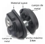 Candado De Seguridad Para Gatillo Armas Con Clave Lockforall - Imagen 2