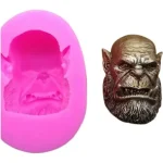 Molde Silicona Velas Y Jabón Ogro Orco