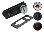 Cerradura Mueble Lockers Casilleros Con Clave Y Llave Maest.