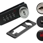 Cerradura Mueble Lockers Casilleros Con Clave Y Llave Maest.