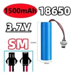 Batería Rc Hobby Litio 3,7 V 18650 Con Enchufe De Sm-2p 2pcs - Imagen 3