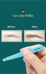 Pinza Ceja Mr Green Para Estilista Profecionales - Imagen 7