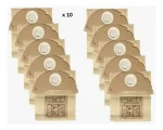 10 Bolsas Filtro Papel Aspiradora Para Karcher Wd2 Mv2 A2004 - Imagen 2