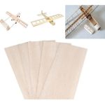 Madera De Balsa 600 X 100 X 3mm 3un
