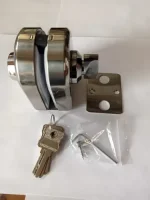 Cerradura Puerta Vidrio De 8 A 12mm Llave Pestillo Muro Cdo1 - Imagen 3