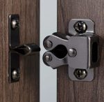 Retenedor Sujetador Cangrejo Puerta Mueble Bronce 20 Un - Imagen 2