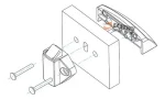 Cerradura Con Botón Pulsador Para Puerta Camper, Armario 1un - Imagen 4