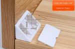 Soporte Escuadra Triangular Doble Plástica Para Mueble 100u - Imagen 5