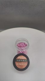 Glitter Oro Rosa Para Resina Uñas Llaveros Aros Pigmento
