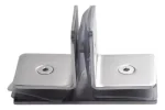 Soporte Para Puerta Vidrio Baño Shower Urinario 2u - Imagen 8